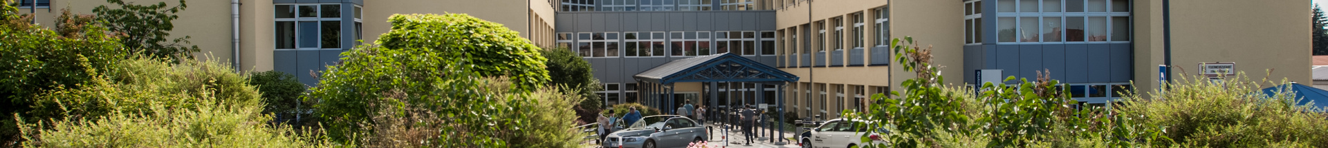 Gebäudeansicht MVZ am Krankenhaus Grimma
